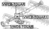 FEBEST VWDS-TOUAR Vibration Damper, propshaft